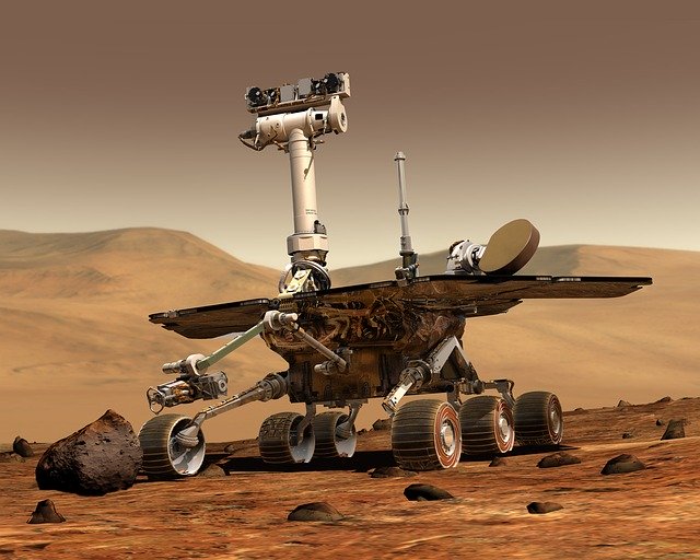 image pixabay - mars rover - https://pixabay.com/fr/photos/mars-mars-rover-voyage-spatial-67522/